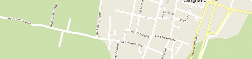 Mappa della impresa favarin monica hair a CARIGNANO