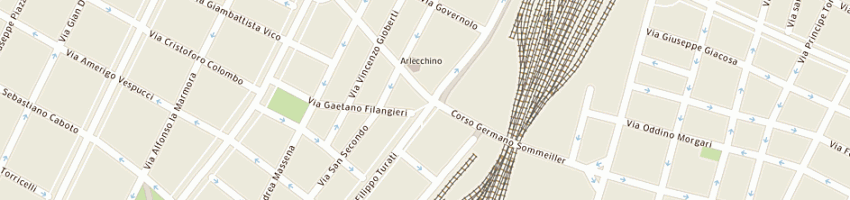 Mappa della impresa sb office srl a TORINO