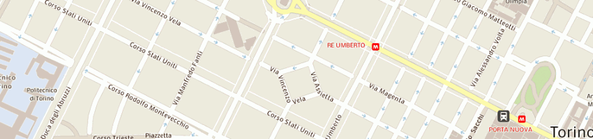 Mappa della impresa proposte srl a TORINO