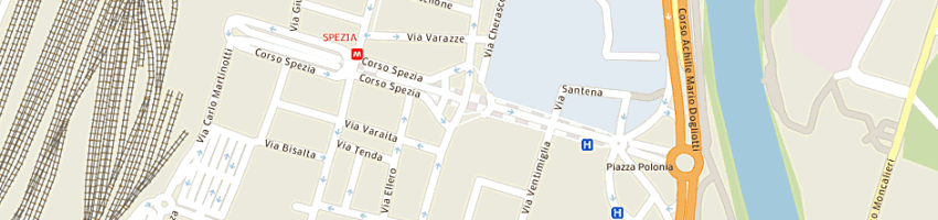 Mappa della impresa l'arciere sas di loi azor duilio fulvio e c a TORINO