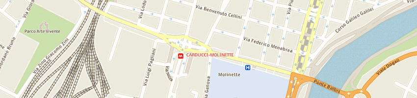 Mappa della impresa uvat srl a TORINO