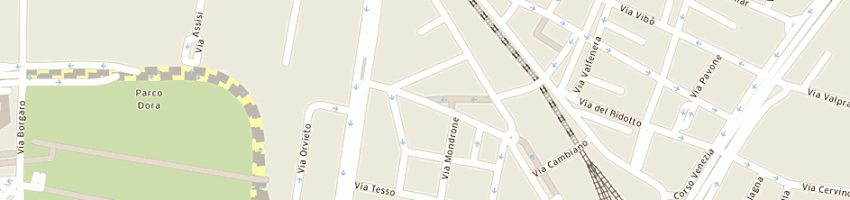 Mappa della impresa casa di caritã€ arti e mestieri a TORINO
