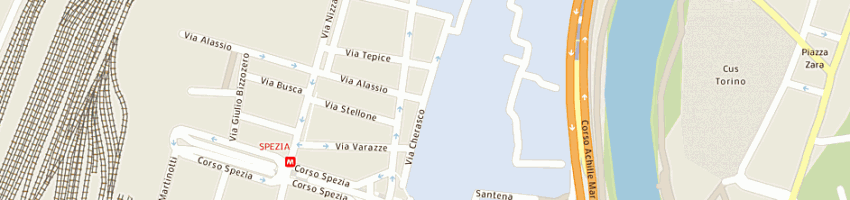 Mappa della impresa medi impianti spa a TORINO
