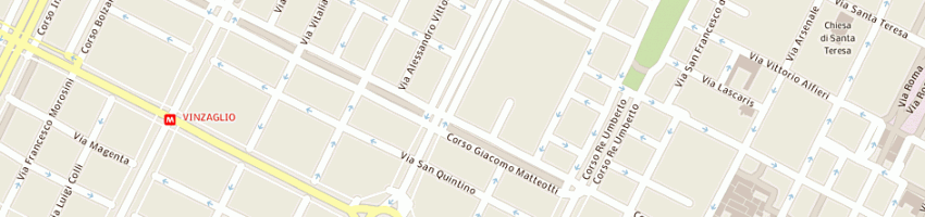 Mappa della impresa forze armate esercito - palazzo simoni a TORINO