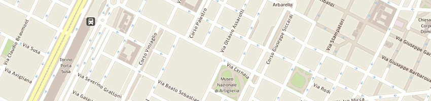 Mappa della impresa ponta srl a TORINO