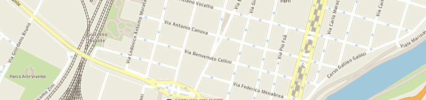 Mappa della impresa cali' paolo francesco a TORINO