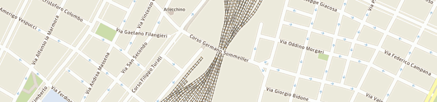 Mappa della impresa hisense italy srl a TORINO