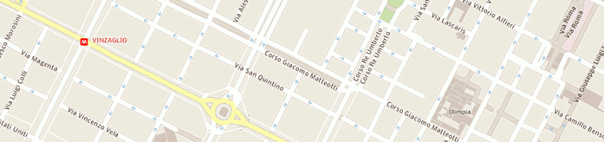 Mappa della impresa modica srl a TORINO
