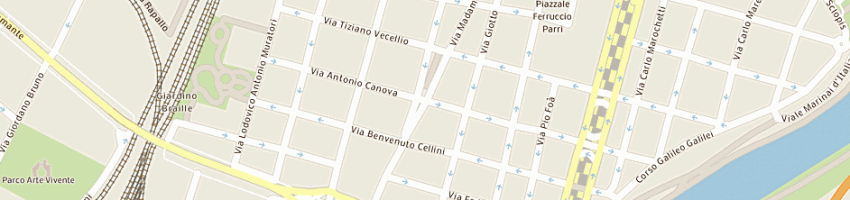 Mappa della impresa lonewolf engineering di tuccia andrea a TORINO