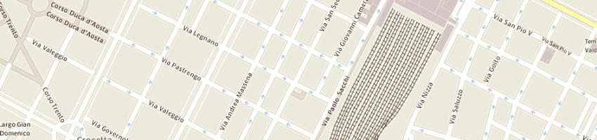 Mappa della impresa arnolfo antonio a TORINO