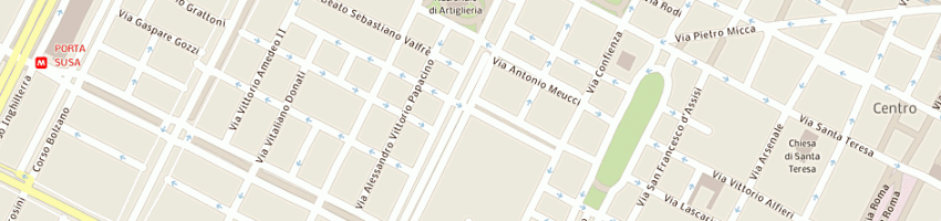 Mappa della impresa gruppo gpa spa a TORINO