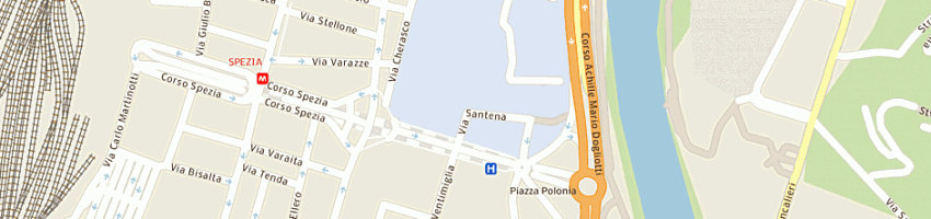 Mappa della impresa cofathec servizi spa a TORINO