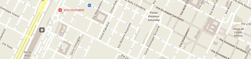 Mappa della impresa istprofstatper i servdella pubbl albe steiner a TORINO