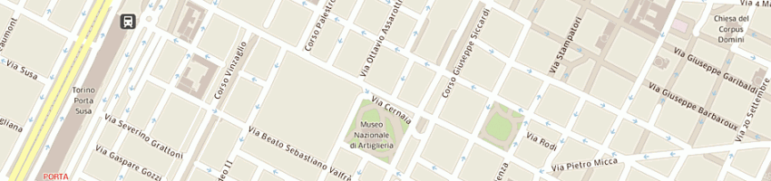 Mappa della impresa ravot mario a TORINO