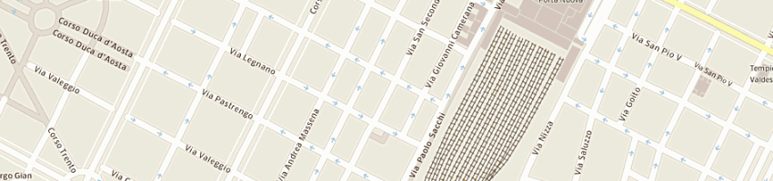 Mappa della impresa pompe funebri abc a TORINO