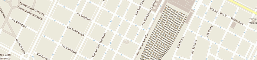 Mappa della impresa marby sas di gallavotti mara e c a TORINO