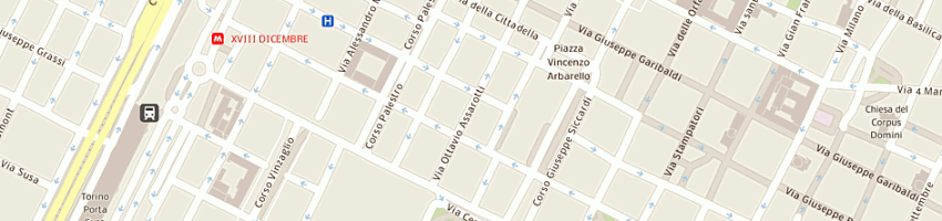 Mappa della impresa loram consulting sas di amato loredana e c a TORINO