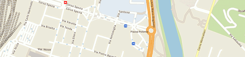 Mappa della impresa azienda ospedaliera materno infantile oirm s anna a TORINO