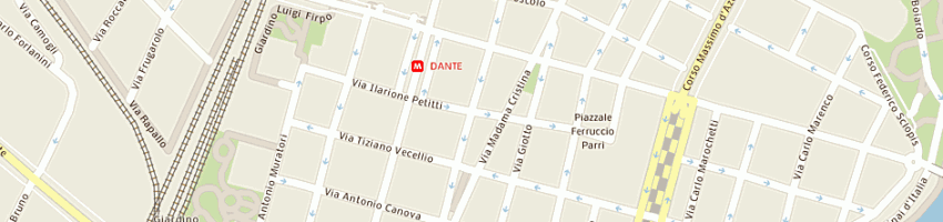 Mappa della impresa le due isole di matta luigia e c sas a TORINO