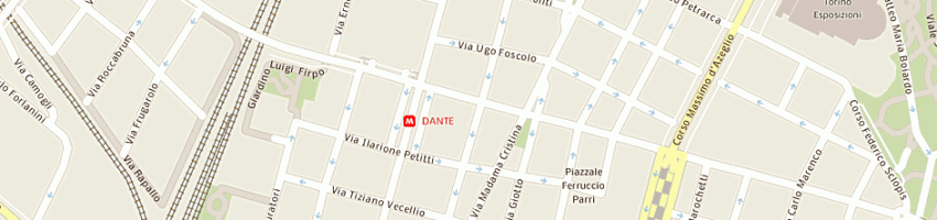 Mappa della impresa ristorante tientsin di hu jing jing a TORINO
