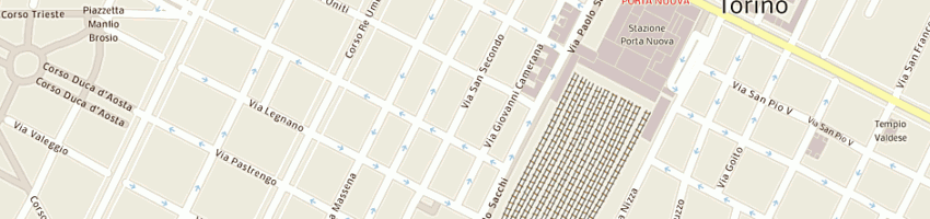 Mappa della impresa caffe' latte di lorenzati giacomo a TORINO