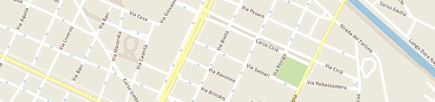 Mappa della impresa nakrachi hassania a TORINO