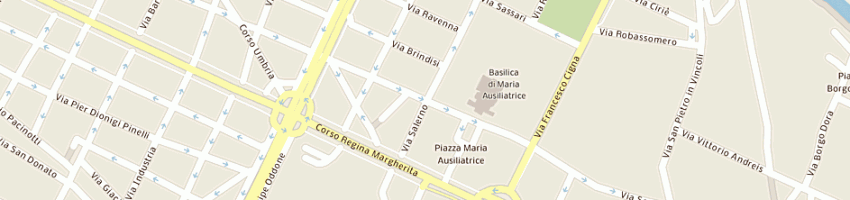 Mappa della impresa coop sociale vides main a TORINO