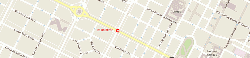 Mappa della impresa yafa spa a TORINO