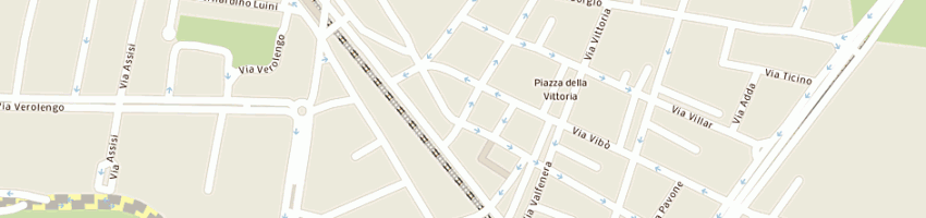 Mappa della impresa cortevesio nicoletta a TORINO