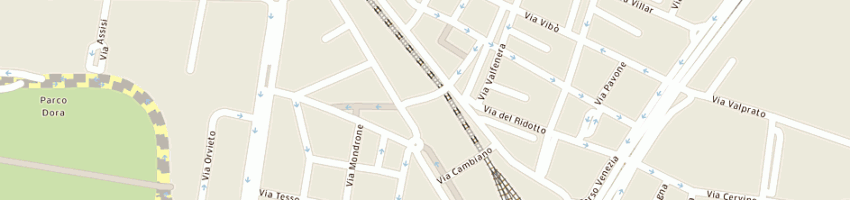 Mappa della impresa open face di messina paola a TORINO
