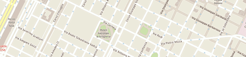 Mappa della impresa giardinelli massimo a TORINO