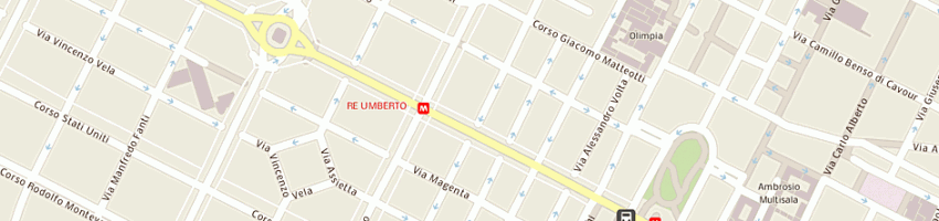 Mappa della impresa regge di ferrero paola a TORINO