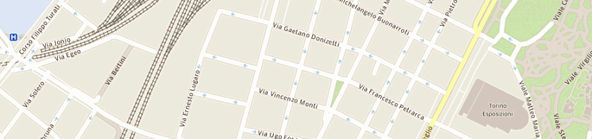 Mappa della impresa carisio gianfranco a TORINO