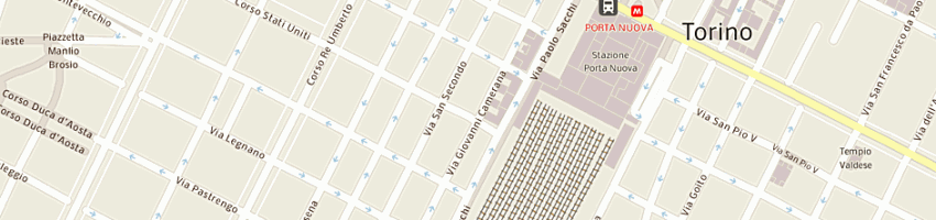 Mappa della impresa trapezio di donata serra sas a TORINO