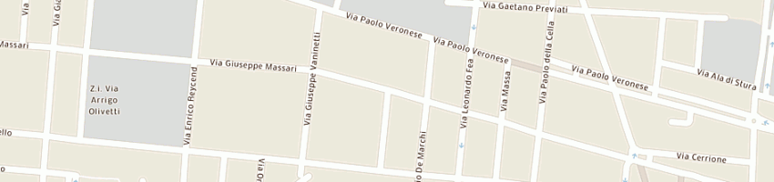 Mappa della impresa f2 inox srl a TORINO