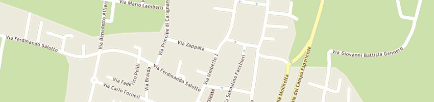 Mappa della impresa kameleonzerodue di corrado castella a CARIGNANO