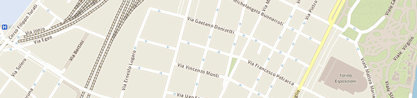 Mappa della impresa top service sas di lungo vaschetto giovanni e c a TORINO