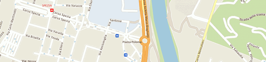 Mappa della impresa associazione amici dei bambini cardiopatici a TORINO