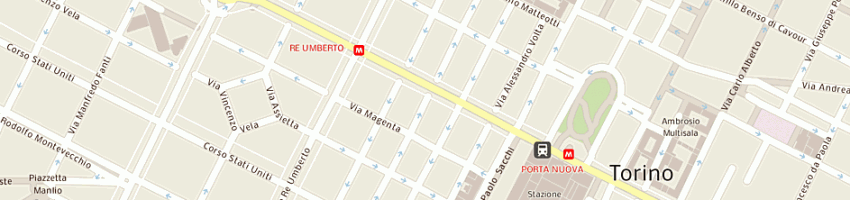 Mappa della impresa busiello alberto a TORINO