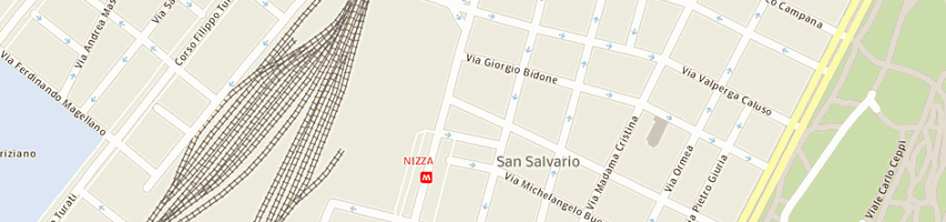 Mappa della impresa martina nicoletta a TORINO