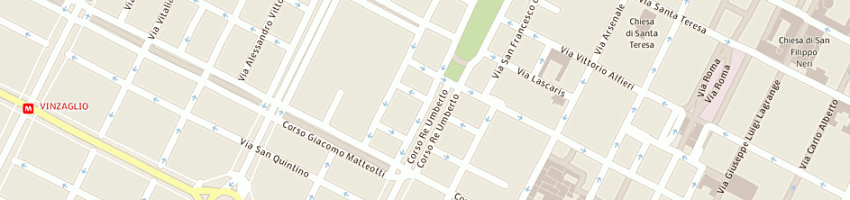 Mappa della impresa callari bennati anna maria a TORINO