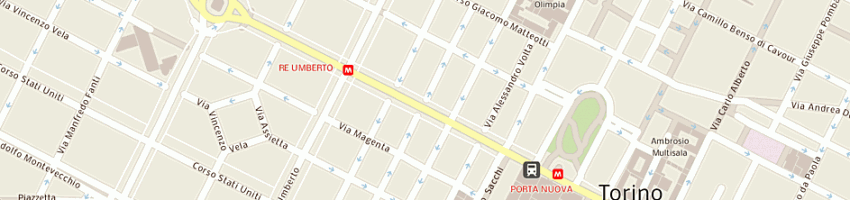 Mappa della impresa ristorante la pagoda di hu lia meng a TORINO