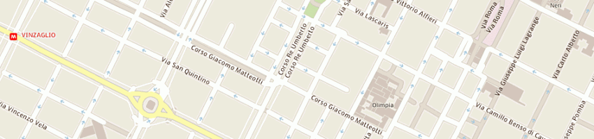 Mappa della impresa riccardo ricciardi editore spa a TORINO