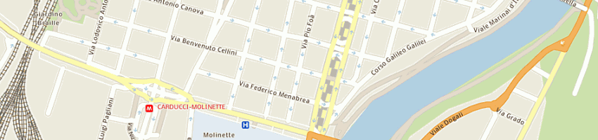 Mappa della impresa webrainstorm srl a TORINO