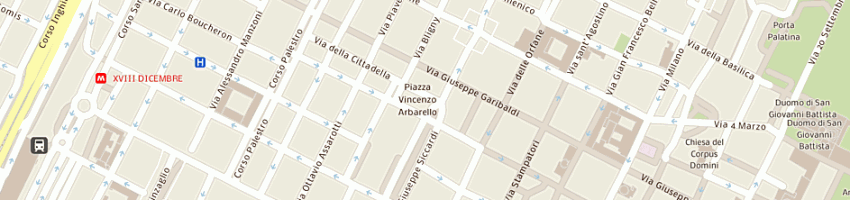 Mappa della impresa cofathec servizi spa a TORINO