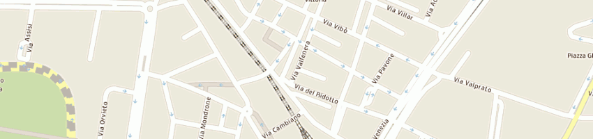 Mappa della impresa celegato annette a TORINO