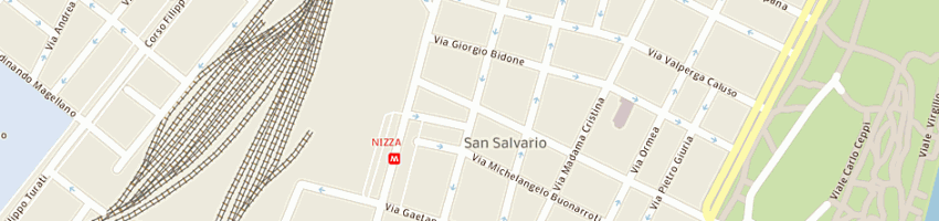 Mappa della impresa gabri di sandro pesaresi e cristina gabri e c sas a TORINO