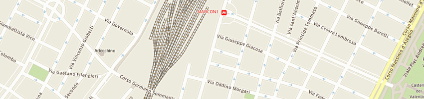 Mappa della impresa munters spa a TORINO