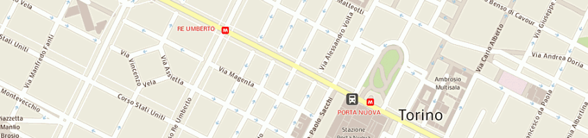 Mappa della impresa naldini sas di naldini franco e c a TORINO