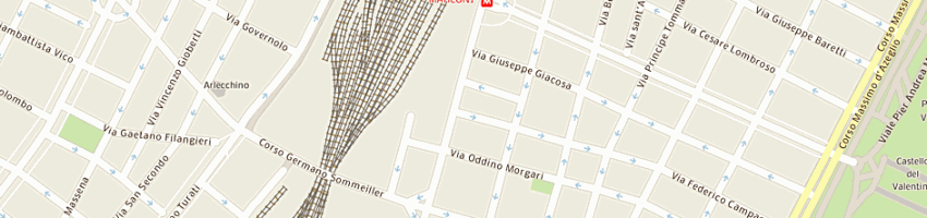Mappa della impresa spinello giuseppe a TORINO